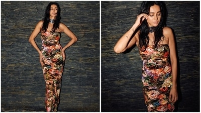 Actor and singer Shibani Dandekar has a steal-worthy wardrobe that every fashion enthusiast would want their hands on. She has a great sense of style and keeps experimenting with her looks to come up with some interesting creations. She recently stepped out looking like an absolute diva in a floral tube ruched dress. (Instagram/@shibanidandekarakhtar) Actor and singer Shibani Dandekar has a steal-worthy wardrobe that every fashion enthusiast would want their hands on. She has a great sense of style and keeps experimenting with her looks to come up with some interesting creations. She recently stepped out looking like an absolute diva in a floral tube ruched dress. (Instagram/@shibanidandekarakhtar)
