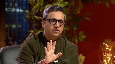 Ashneer Grover in Shark Tank India season 1.