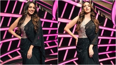Kiara Advani's desi vibes in a modern saree is a must-have for brides-to-be. (Instagram) Kiara Advani's desi vibes in a modern saree is a must-have for brides-to-be. (Instagram)