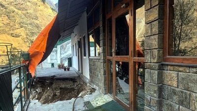 The teams from National Disaster Response Force (NDRF) have also been deployed in the area as a precautionary measure, Chamoli Chief Development Officer (CDO) Lalit Narayan Mishra said on January 6.&nbsp; (PTI)