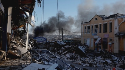The ICC based in The Hague is currently carrying out an investigation into war crimes and crimes against humanity in Ukraine. (REUTERS)