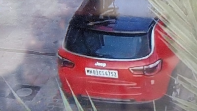 Exclusive: Image of SUV used by Shankar Mishra to escape after learning of FIR (HT) Exclusive: Image of SUV used by Shankar Mishra to escape after learning of FIR (HT)