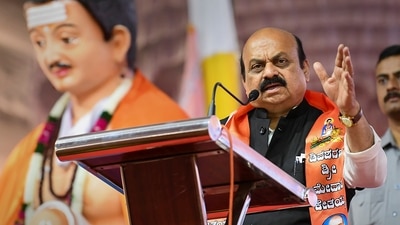 Karnataka CM Bommai said around ₹8 lakh crore investment is expected in the state. (PTI) Karnataka CM Bommai said around ₹8 lakh crore investment is expected in the state. (PTI)