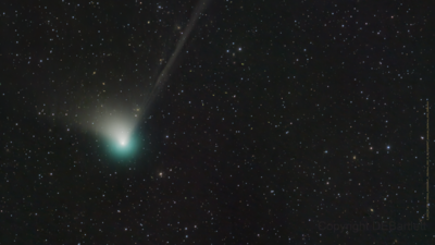 Comet C/2022 E3 (ZTF). (Dan Bartlett) Comet C/2022 E3 (ZTF). (Dan Bartlett)