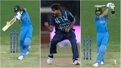 Haris Rauf; Virat Kohli (Twitter) Haris Rauf; Virat Kohli (Twitter)