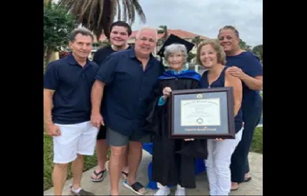 89 year old completes her masters degree. (Website/@Southern New Hampshire University) 89 year old completes her masters degree. (Website/@Southern New Hampshire University)