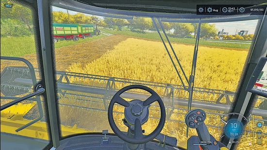 Farming Simulator 22 offers heavy equipment, a range of crops, and extra points for eco-friendly farming practices.