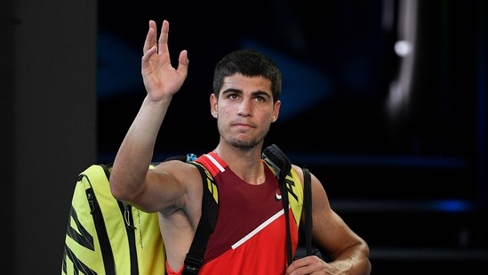 Alcaraz won the US Open last September and moved to the top of the ATP rankings.(AP)