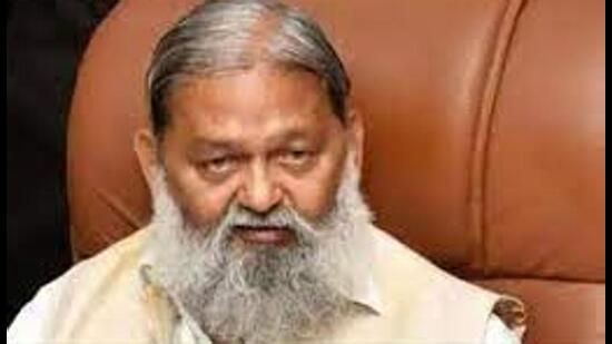 Haryana home minister Anil Vij on Saturday took a dig at the grand old party and said that the party was “trying to prove that Rahul has grown up.” (Representational Image/HT File)