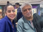 Uorfi Javed shared a new photo with Javed Akhtar. Uorfi Javed shared a new photo with Javed Akhtar.