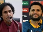 Ramiz Raja and Shahid Afridi