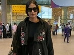 Anil Kapoor, Sonam Kapoor at Mumbai airport on Sunday. (Varinder Chawla) Anil Kapoor, Sonam Kapoor at Mumbai airport on Sunday. (Varinder Chawla)