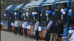 Currently Delhi has 7,379 state-run buses which run on around 500 routes, including 300 electric buses. On an average, 4 million people travel in public buses daily, the Delhi government said. (Raj K Raj/HT photo) Currently Delhi has 7,379 state-run buses which run on around 500 routes, including 300 electric buses. On an average, 4 million people travel in public buses daily, the Delhi government said. (Raj K Raj/HT photo)