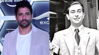 Farhan Akhtar was once compared with the late actor Raj Kapoor. Farhan Akhtar was once compared with the late actor Raj Kapoor.