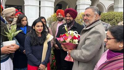 Punjab health and family welfare minister Dr Balbir Singh said providing health facilities to the people of the state will be his top priority. (HT Photo)