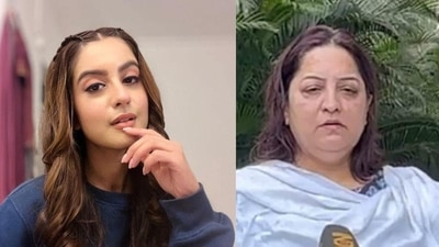 Tunisha Sharma's mother Vanita Sharma accused Sheezan Khan of taking her daughter to a hospital ‘far away'. Tunisha Sharma's mother Vanita Sharma accused Sheezan Khan of taking her daughter to a hospital ‘far away'.