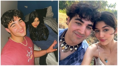 Aarav Bhatia with Naomika Saran. Aarav Bhatia with Naomika Saran.