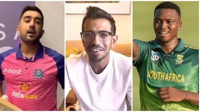 Yuzvendra Chahal, Tabraiz Shamsi, Lungi Ngidi involve in epic banter on social media Yuzvendra Chahal, Tabraiz Shamsi, Lungi Ngidi involve in epic banter on social media
