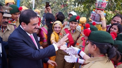 Indian billionaire industrialist Gautam Adani.