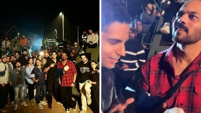 Rohit Shetty resumed work on his debut web series after suffering an accident on set. Rohit Shetty resumed work on his debut web series after suffering an accident on set.
