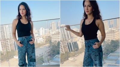 Sunny Leone is an absolute fashionista. The actor keeps slaying fashion goals like a pro with snippets from her fashion diaries on her Instagram profile on a regular basis. However, besides being a fashion icon, a TV personality and an actor, Sunny is also a dedicated mother and a wife. Her family snippets often feature on her Instagram profile. For Sunday, the actor decided to merge work and family time as she posed for a fun photoshoot. Guess who clicked the pictures? Her sons Asher and Noah. (Instagram/@sunnyleone) Sunny Leone is an absolute fashionista. The actor keeps slaying fashion goals like a pro with snippets from her fashion diaries on her Instagram profile on a regular basis. However, besides being a fashion icon, a TV personality and an actor, Sunny is also a dedicated mother and a wife. Her family snippets often feature on her Instagram profile. For Sunday, the actor decided to merge work and family time as she posed for a fun photoshoot. Guess who clicked the pictures? Her sons Asher and Noah. (Instagram/@sunnyleone)