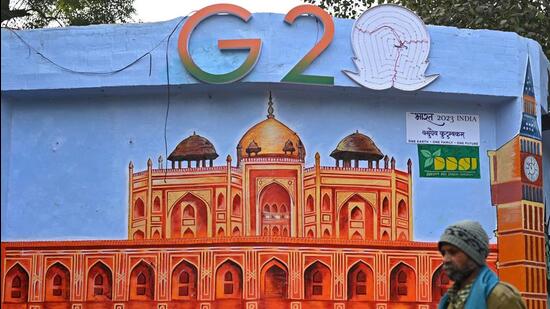 India assumed the G20 presidency in December and will convene the G20 Leaders’ Summit for the first time in the country in 2023. (AFP)