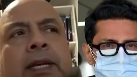 Sugata Bhattacharjee and Shankar Mishra.(ANI/PTI)