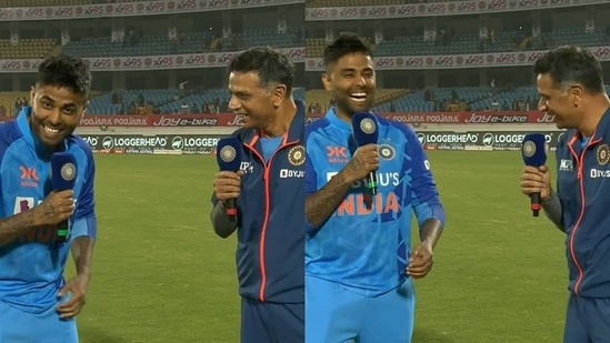 Suryakumar's whirlwind innings gave India a 2-1 series win over Sri lanka. (BCCI.tv screenshot)