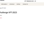 IIFT MBA (IB) answer key 2023 released at iift.nta.nic.in IIFT MBA (IB) answer key 2023 released at iift.nta.nic.in