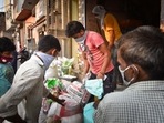 The central government last month announced a move to end an expensive free food scheme – the Pradhan Mantri Garib Kalyan Anna Yojana -- introduced during the pandemic, while making the country’s regular subsidized food grains programme free till December 2023. (Sanchit Khanna/HT PHOTO) The central government last month announced a move to end an expensive free food scheme – the Pradhan Mantri Garib Kalyan Anna Yojana -- introduced during the pandemic, while making the country’s regular subsidized food grains programme free till December 2023. (Sanchit Khanna/HT PHOTO)