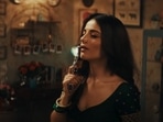 Radhika Madan in still from Kuttey song Tere Saath. Radhika Madan in still from Kuttey song Tere Saath.