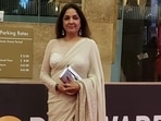 Throwback: When Neena Gupta represented India in an off-white saree at Golden Globes. (Instagram) Throwback: When Neena Gupta represented India in an off-white saree at Golden Globes. (Instagram)
