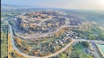 Mumbai, India - January 09, 2022: Aerial view of Mulund Dumping Ground, where the Mahalaxmi racecourse is likely to be shifted from South Mumbai after the BMC proposed the State government, at Mulund, in Mumbai, India, on Monday, January 09, 2022. (Praful Gangurde/HT Photo) (HT PHOTO) Mumbai, India - January 09, 2022: Aerial view of Mulund Dumping Ground, where the Mahalaxmi racecourse is likely to be shifted from South Mumbai after the BMC proposed the State government, at Mulund, in Mumbai, India, on Monday, January 09, 2022. (Praful Gangurde/HT Photo) (HT PHOTO)