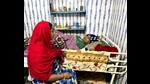 Rajkumar Sharma suffered a brain haemorrhage in October. (HT PHOTO) Rajkumar Sharma suffered a brain haemorrhage in October. (HT PHOTO)