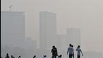 View of Mumbai’s skyline engulfed in smog from Marine Drive. Gufran Beig, founder and project director, SAFAR and chair professor, NIAS, IISc, said, “The slight improvement in the AQI can be seen as surface wind speed has increased and direction is also coming from the ocean. This is just a temporary relief though.” (HT PHOTO) View of Mumbai’s skyline engulfed in smog from Marine Drive. Gufran Beig, founder and project director, SAFAR and chair professor, NIAS, IISc, said, “The slight improvement in the AQI can be seen as surface wind speed has increased and direction is also coming from the ocean. This is just a temporary relief though.” (HT PHOTO)