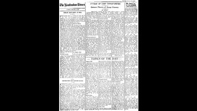 HT This Day: January 10, 1933 -- Bernard Shaw blinks at India HT This Day: January 10, 1933 -- Bernard Shaw blinks at India