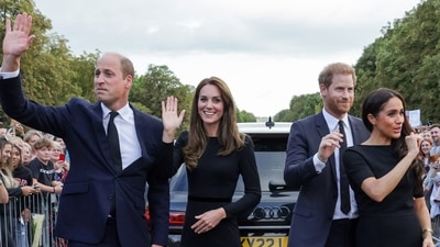 Prince Harry opened up about the fallout between his wife Meghan Markle and his sister-in-law Kate Middleton. (AFP) Prince Harry opened up about the fallout between his wife Meghan Markle and his sister-in-law Kate Middleton. (AFP)