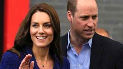 Kate Middleton- Prince William: Britain's Kate, Princess of Wales, and Prince William, Prince of Wales, in London. (AP)