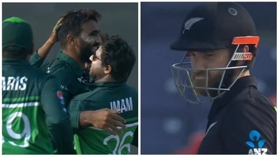 Kane Williamson was simply bamboozled by debutant Usama Mir in 1st ODI (PCB) Kane Williamson was simply bamboozled by debutant Usama Mir in 1st ODI (PCB)