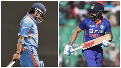 Virat Kohli can break Sachin Tendulkar's world record in the three-match ODI series against Sri Lanka (AP) Virat Kohli can break Sachin Tendulkar's world record in the three-match ODI series against Sri Lanka (AP)