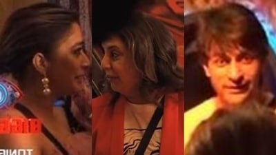 Bigg Boss 16: Farah Khan shocked Shalin Bhanot with her remark that Tina Dutta's mom fought with his mother. Bigg Boss 16: Farah Khan shocked Shalin Bhanot with her remark that Tina Dutta's mom fought with his mother.