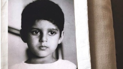 Farhan Akhtar during his childhood days. Farhan Akhtar during his childhood days.