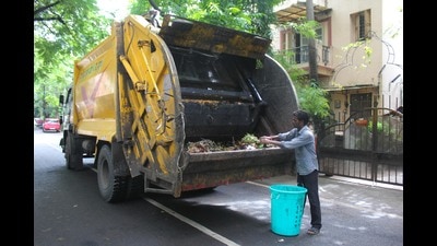 More than 3.8 million MT waste will be diverted from the landfill, and more than 180,000 estimated households will be served directly. (HT FILE PHOTO)