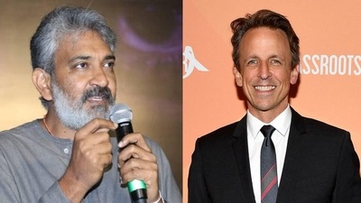 Filmmaker SS Rajamouli will appear as a guest on Late Night with Seth Meyers on January 9. Filmmaker SS Rajamouli will appear as a guest on Late Night with Seth Meyers on January 9.