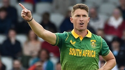 Dwaine Pretorius celebrates after dismissing Jonny Bairstow (AP/File Photo) Dwaine Pretorius celebrates after dismissing Jonny Bairstow (AP/File Photo)