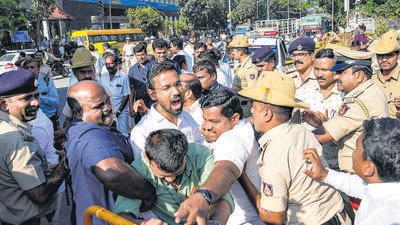 The Bengaluru city civil court stayed the release of the book titled ‘Siddu Nija Kanasugalu’ on Congress leader Siddaramaiah. (PTI) The Bengaluru city civil court stayed the release of the book titled ‘Siddu Nija Kanasugalu’ on Congress leader Siddaramaiah. (PTI)