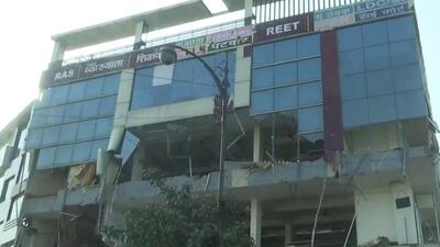 The coaching institute was operated by the main accused in the teacher recruitment exam paper leak case. (ANI image)