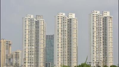 The petitioners said they had booked flats in Wish Town project’s Jaypee Kasa Isles tower in 2010 with an assurance of delivery within 36 months. But the promoter deliberately did not deliver the flats despite collecting 95% of the payment against their respective flats, the plea said. (Sunil Ghosh/HT Photo) The petitioners said they had booked flats in Wish Town project’s Jaypee Kasa Isles tower in 2010 with an assurance of delivery within 36 months. But the promoter deliberately did not deliver the flats despite collecting 95% of the payment against their respective flats, the plea said. (Sunil Ghosh/HT Photo)