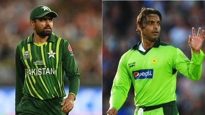Babar Azam; Shoaib Akhtar Babar Azam; Shoaib Akhtar