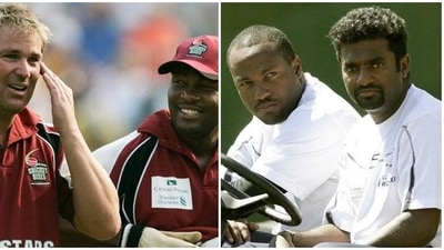 Brian Lara compares individual battles with Shane Warne and Muralitharan Brian Lara compares individual battles with Shane Warne and Muralitharan